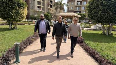 رئيس جهاز القاهرة الجديدة يتفقد كمبوند دار مصر القرنفل بالمدينة