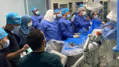 الصحة: تدشين مشروع زرع الصمام الرئوي عن طريق القسطرة بمعهد القلب