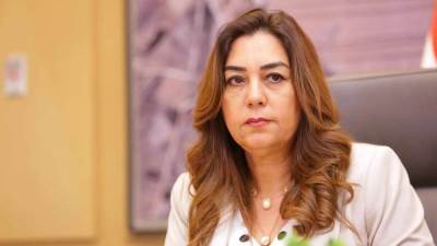 وزيرة التنمية المحلية تتلقى تقريراً حول جهود قطاع التفتيش خلال شهر فبراير