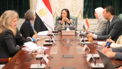 وزيرة التضامن تلتقي رئيسة الاتحاد الدولي لجمعيات الصليب الأحمر والهلال الأحمر