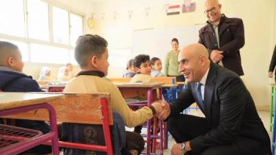 وزير التعليم يتابع سير العملية التعليمية بمدارس حى الأسمرات بالقاهرة