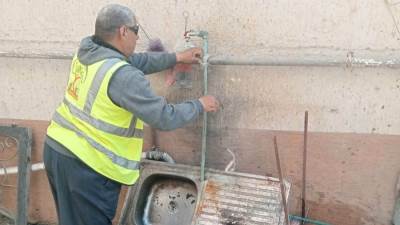 حملة مكبرة لإزالة الإشغالات والمخالفات بمدينة الشيخ زايد