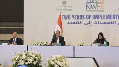 رئيس الوزراء يشارك في إطلاق تقرير المتابعة بشأن تنفيذ منصة لبرنامج نُوَفِّي