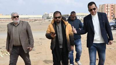 رئيس جهاز العاشر يتفقد مشروع امتداد الموقف الإقليمي الجديد ومشروع ديارنا