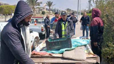 حملة مكثفة لإزالة الإشغالات وفرض النظام بمدينة الشيخ زايد