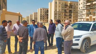 رئيس جهاز العبور الجديدة يتابع مشروع الإسكان الاجتماعي بالمدينة