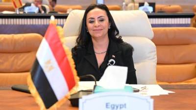 وزيرة التضامن تشارك باجتماع "عملية الخرطوم" الثاني لمكافحة التهريب والاتجار