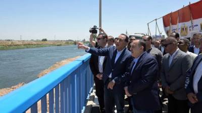 رئيس الوزراء يفتتح مشروع كوبري منقباد العلوي بالمدخل الشمالي لمدينة أسيوط