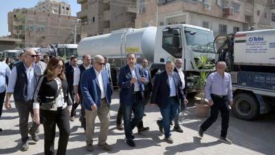 رئيس الوزراء يتفقد محطة مياه المرشحة التشيكي بحي شرق بأسيوط