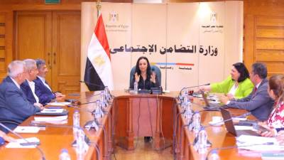 وزيرة التضامن تترأس اجتماع مجلس إدارة صندوق دعم الصناعات الريفية والبيئية
