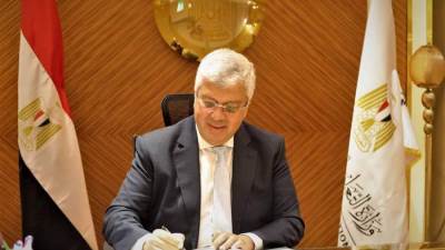 وزير التعليم العالي يبحث أوجه التعاون مع جامعة كيه يو لوفين