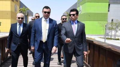 وزيرا الإسكان والشباب والرياضة يتفقدان منشآت نادي “النادي” بالعاصمة الإدارية الجديدة