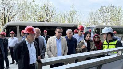 الشربيني يتفقد أعمال إنشاء وتشغيل مركز أبحاث شركة عالمية بمدينة شنغهاي الصينية