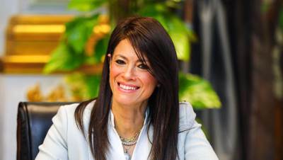 وزيرة التخطيط تعقد لقاء موسع مع رئيس البنك الدولي