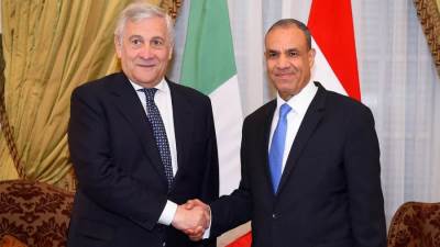 مشاورات سياسية بين مصر وإيطاليا بالقاهرة