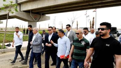 وزير الإسكان يتفقد جولته وحدات سكن لكل المصريين بحدائق العاصمة