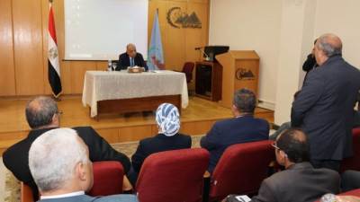 وزير الكهرباء يقوم بزيارة ميدانية لمقر هيئة الطاقة الذرية بمحافظة الشرقية