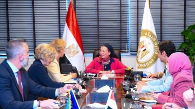 وزيرة البيئة تبحث التعاون في تحقيق التحول الأخضر مع الاتحاد الأوروبي