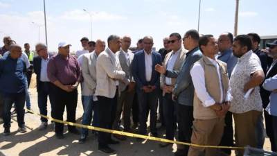 وزير الإسكان يتفقد مشروع تنفيذ الخط الإضافي من مأخذ المعادى إلى محطة تنقية القاهرة الجديدة