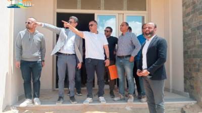 جولة تفقدية لرئيس جهاز القري السياحية والمدير التنفيذي للشركة المصرية السعودية