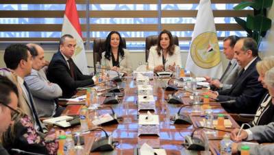 وزيرتا التنمية المحلية والتضامن يبحثان التعاون في دعم المشروع القومي أيادي مصر