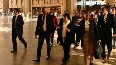 المتحف المصري الكبير يستقبل رئيس جمهورية جزر القمر ووزيرة التعليم والثقافة اليابانية