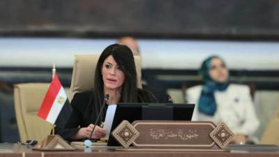 وزيرة التخطيط تُلقي كلمة مصر بالقمة التنموية الاقتصادية والاجتماعية ببغداد