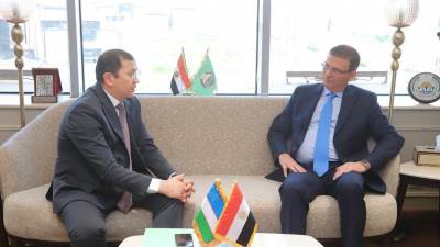 وزير الزراعة يبحث مع سفير أوزبكستان بالقاهرة تعزيز أوجه التعاون