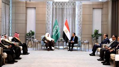 رئيس الوزراء يستقبل رئيس مجلس الشورى بالمملكة العربية السعودية