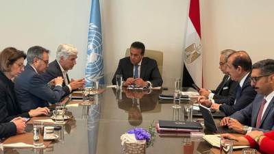 وزير الصحة يناقش آخر مستجدات ملفات التعاون المشترك مع ممثلي البنك الدولي