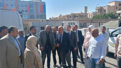  وزير الكهرباء يتفقد شركة شمال القاهرة لتوزيع الكهرباء