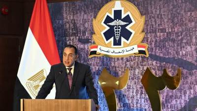 مدبولي: الدولة المصرية أولت اهتماماً بالغاً بدعم هيئة الإسعاف المصرية