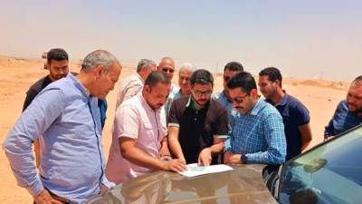 أحمد إسماعيل يتابع مشروعات ترفيق مجاورات وأحياء الأراضي المضافة لمدينة العبور الجديدة 