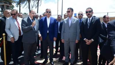 وزير التموين ومحافظ الإسكندرية يتفقدان أعمال التطوير بمحطة الزيوت بالمكس