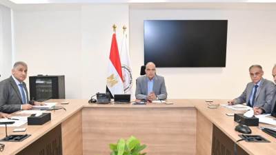 وزير الري يتابع حالة المنظومة المائية بمحافظتى بنى سويف والمنيا