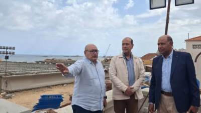 رئيس الجهاز المركزي للتعمير يتفقد مشروعات الطرق وتوسعة كورنيش الإسكندرية