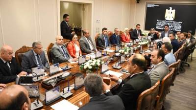 وزير الرياضة يجتمع بقيادات الوزارة لمناقشة خطة العمل خلال الفترة المقبلة