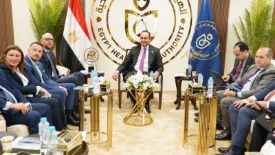 رئيس الرعاية الصحية يبحث مع وفد كبرى الشركات الألمانية سُبل تعزيز الشراكات الدولية