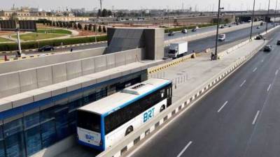 النقل تعلن مواعيد تشغيل الأتوبيس الترددي السريع BRT على الطريق الدائري