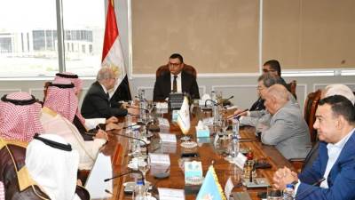 وزير الإسكان يستقبل وفدا من وزارتي "الاستثمار" و"البلديات والإسكان" وهيئة المقاولين بالسعودية