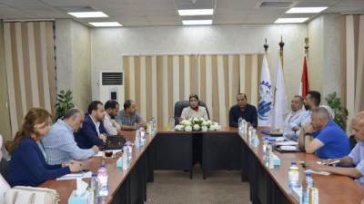 مسئولو جهاز السويس الجديدة يستقبلون مستثمري الحي الصناعي لمناقشة أوجه التعاون