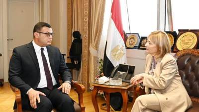 وزير الإسكان يستقبل نائبة رئيس بنك الاستثمار الأوروبي لمتابعة مجالات التعاون المشترك