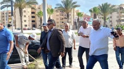 جهاز مدينة دمياط الجديدة يشن حملة لضبط وصلات مياه الشرب المخالفة 