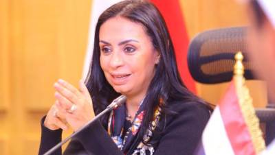 وزيرة التضامن الاجتماعي توجه بصرف التعويضات اللازمة لأسر ضحايا عقار السيدة زينب