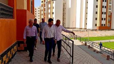 رئيس جهاز العبور الجديد يتابع مشروعات الإسكان الاجتماعي بالمدينة