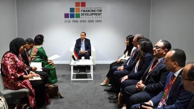 رئيس الوزراء يلتقي المديرة التنفيذية لوكالة الاتحاد الأفريقي للتنمية "النيباد"