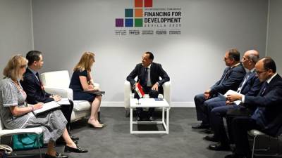 رئيس الوزراء يلتقي المديرة العامة للمنظمة الدولية للهجرة