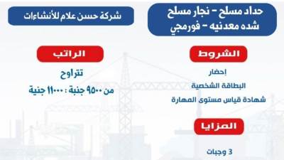 فرص عمل الضبعة النووية برواتب تبدأ من 9500 جنيه