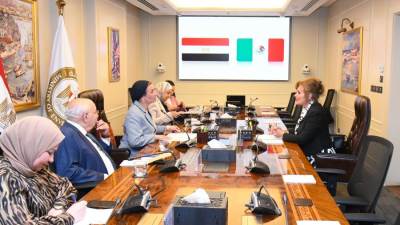 وزيرة البيئة تستقبل سفيرة المكسيك بمصر لبحث سبل التعاون المشترك