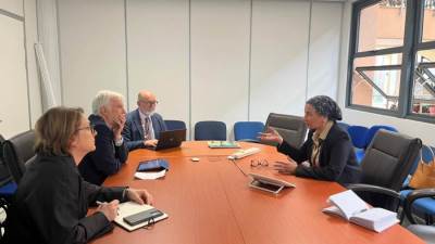 وزيرة البيئة تلتقي رئيس الفريق الحكومي الدولي المعني بتغير المناخ (IPCC)